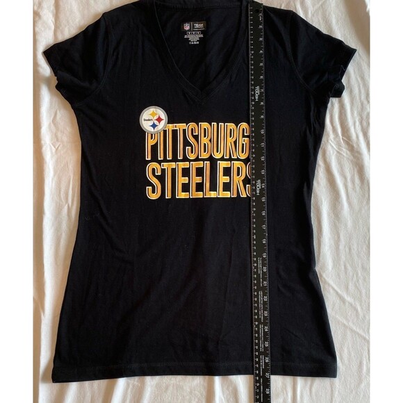 NFL T-Shirt Women's Size M Color Navy Pittsburgh Steelers Sleepwear Top - Picture 8 of 9